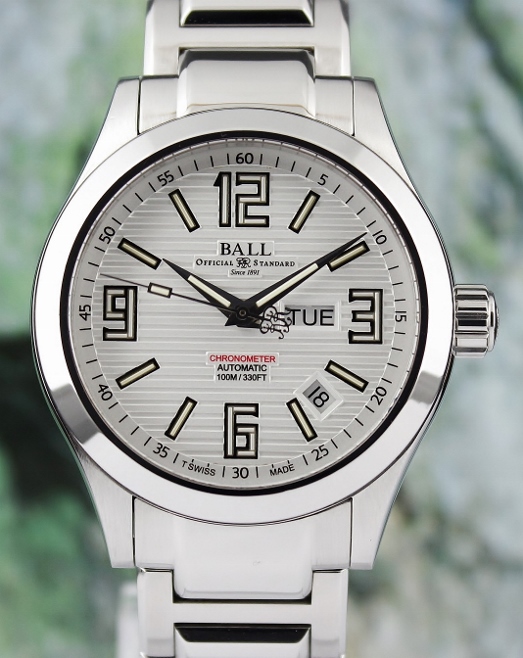 (image for) A Ball Engineer II Ohio Day-Date Automatic Watch / NM1022C-S1CA-WH